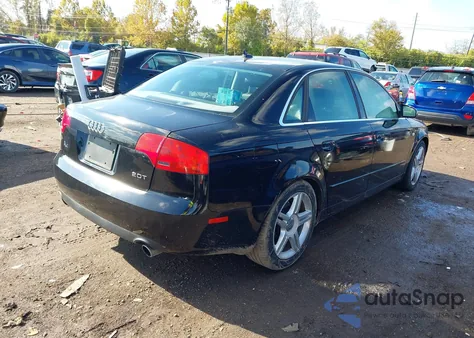 2007 Audi A4 2.0T из США, поврежденный, VIN WAUAF78EX7A112480